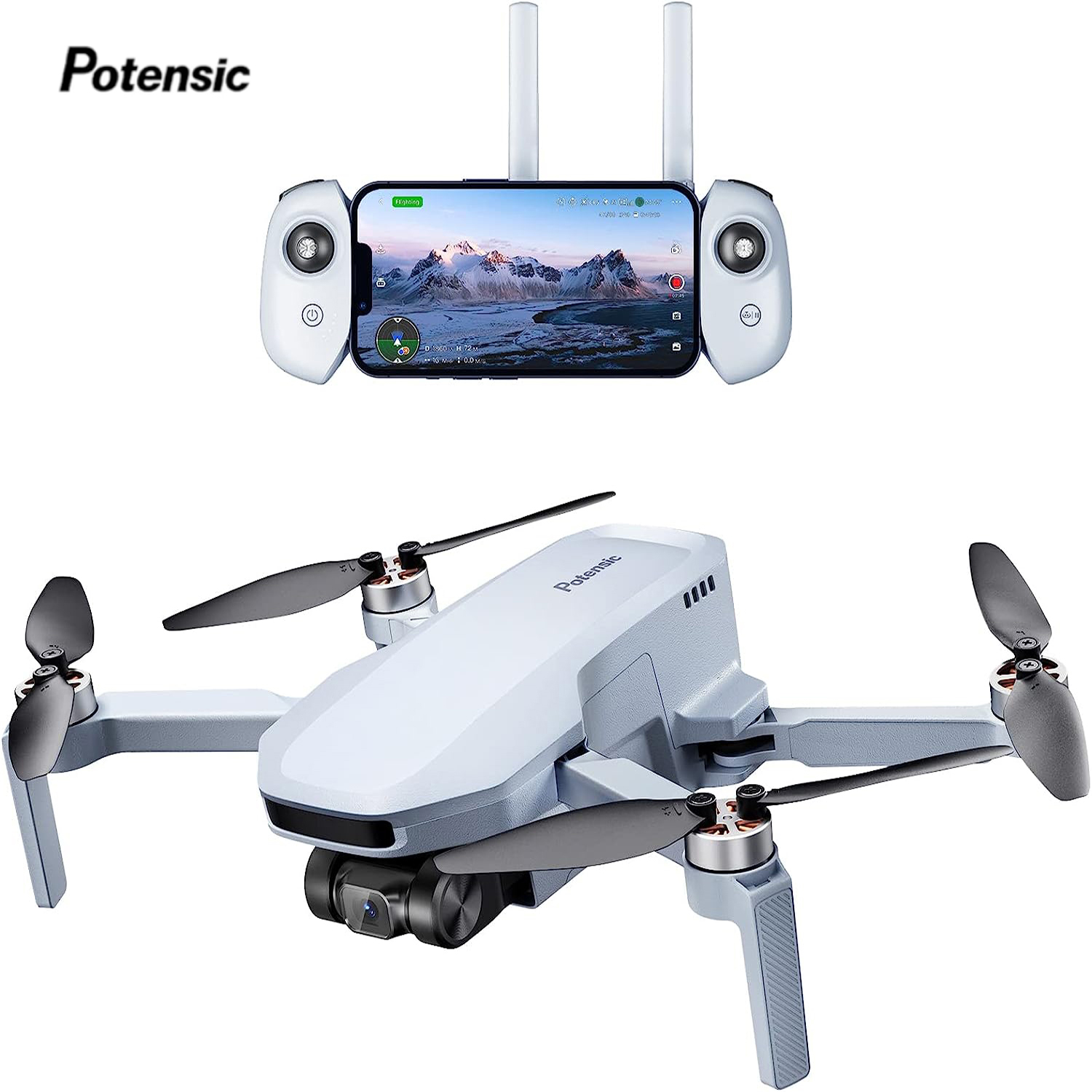 249g 미만의 Potensic 드론 GPS 자동 복귀 - Jjrc Drone X12 리뷰 및 가격
