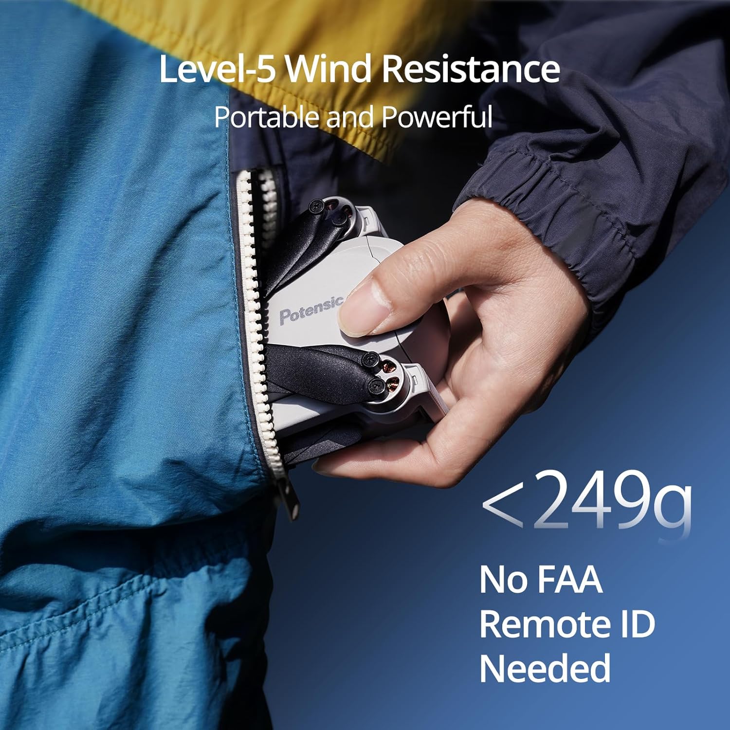 249g 미만의 Potensic 드론 GPS 자동 복귀 - Jjrc Drone X12 리뷰 및 가격