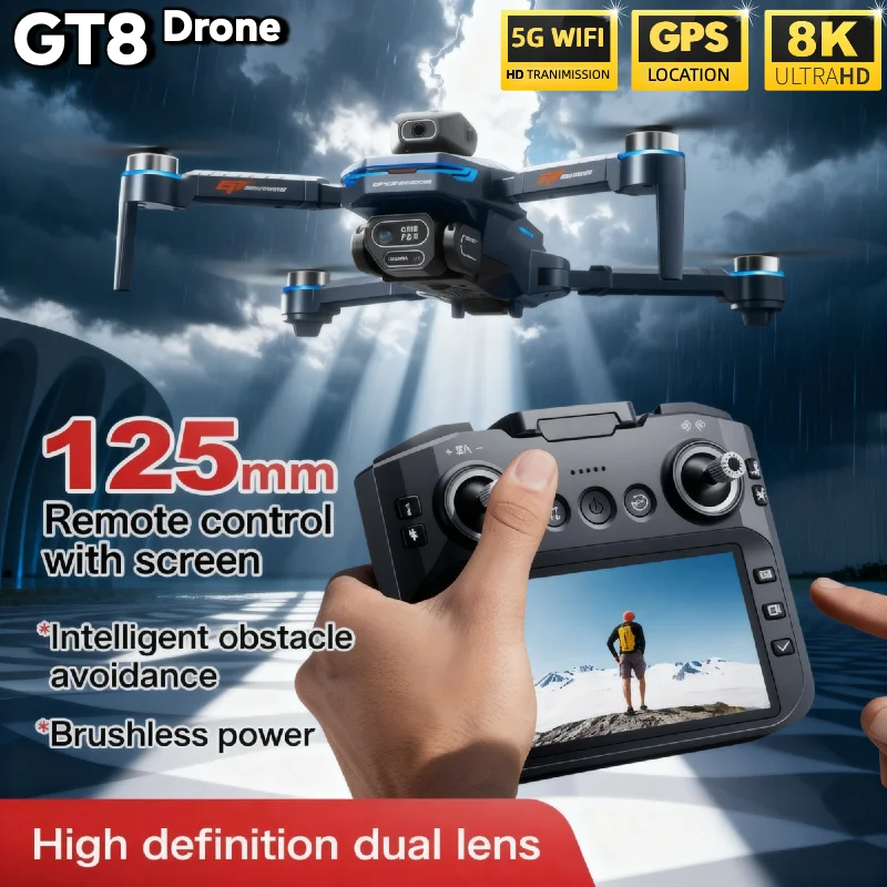 핫 세일 LSRC GT8 드론 4K 프로페셔널 듀얼 카 - Jjrc Drone X12 리뷰 및 가격
