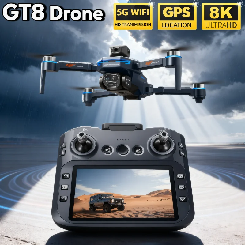 핫 세일 LSRC GT8 드론 4K 프로페셔널 듀얼 카 - Jjrc Drone X12 리뷰 및 가격