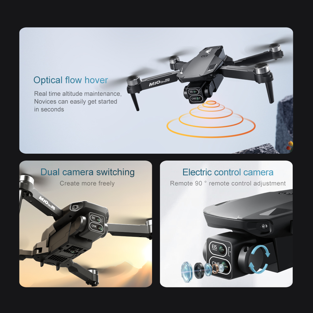 오리지널 M10 드론, 사진 촬영 가능한 화면 리모컨, - Jjrc Drone X12 리뷰 및 가격