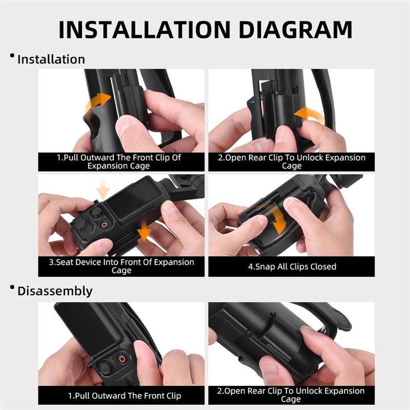 ABZZ-Pocket 4P 확장형 박스 핸드헬드 확장  - Drone Gimbal Case 리뷰 및 가격